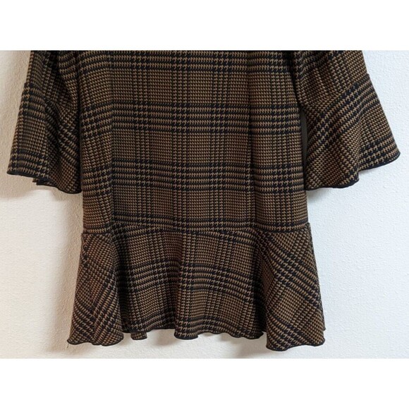 Cabi # 3902 Flounce Plaid Longline Full-Zip Jacket Fall 2020 Size Small - Picture 11 of 15